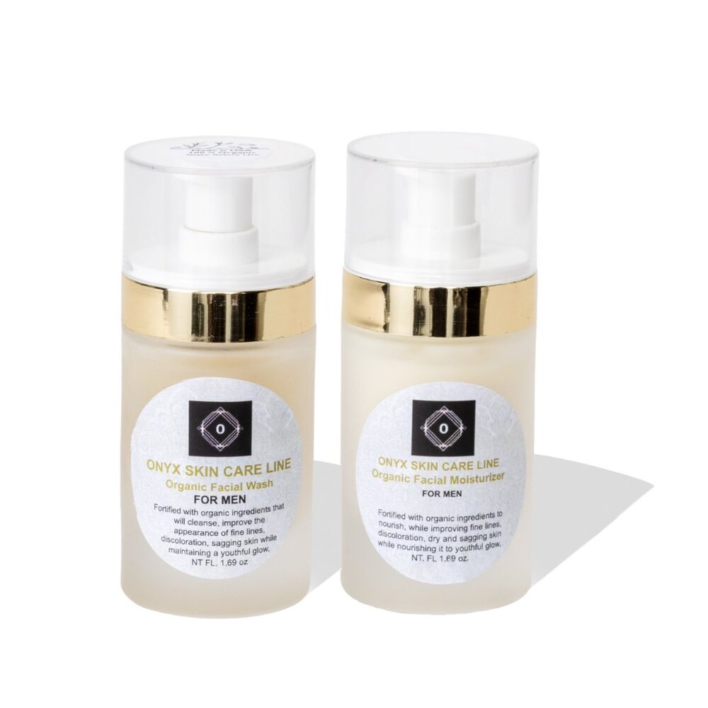 Men’s Two Step Set - Facial Wash & Moisturizer